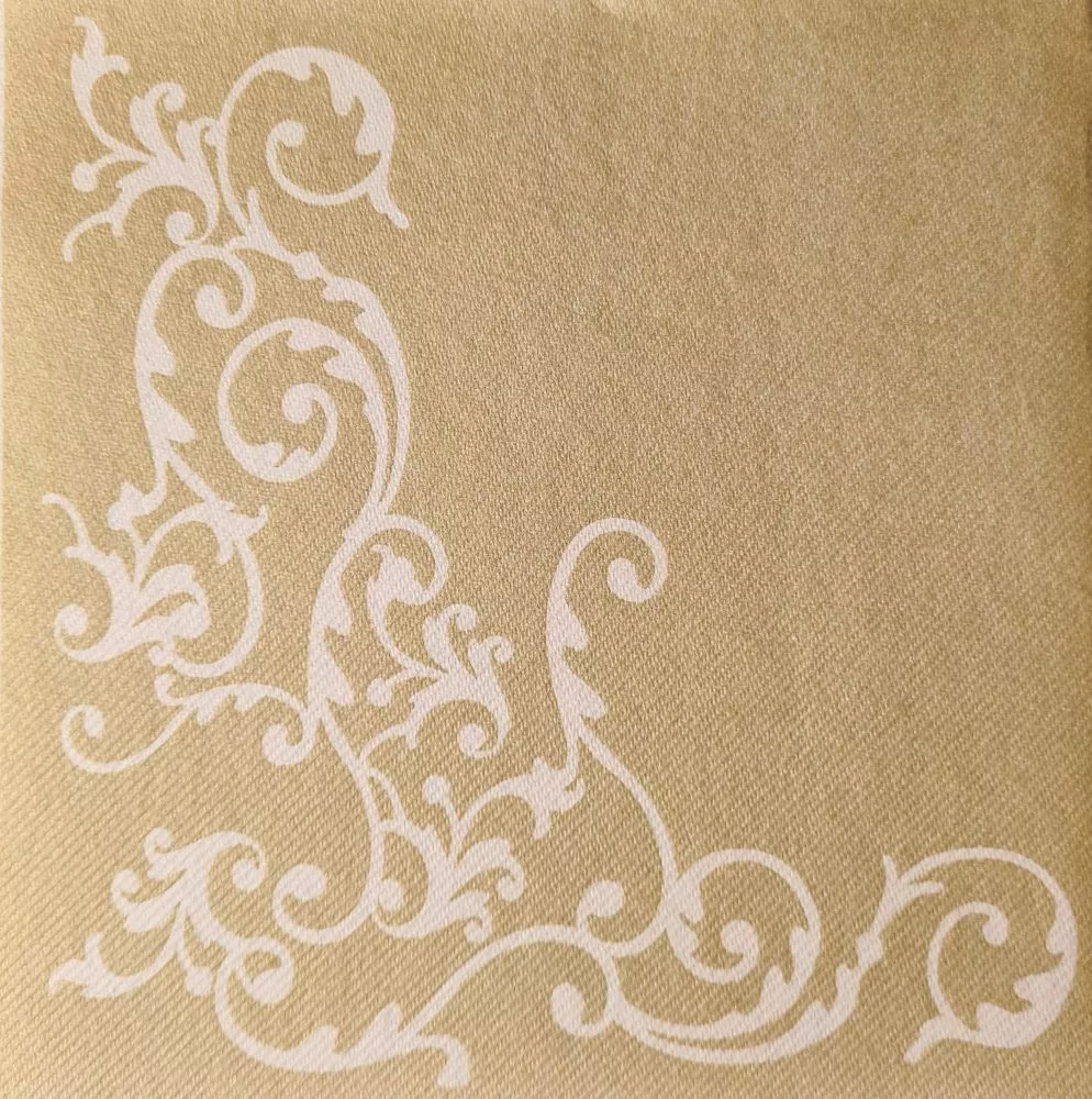 40er Linclass, POMP, gold-creme, 50 Stück 88320